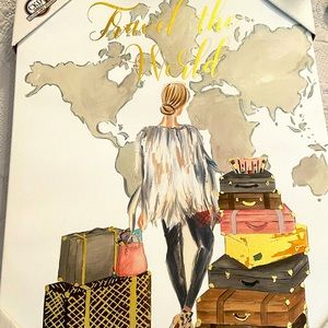 Travel Jet Print Canvas Painting